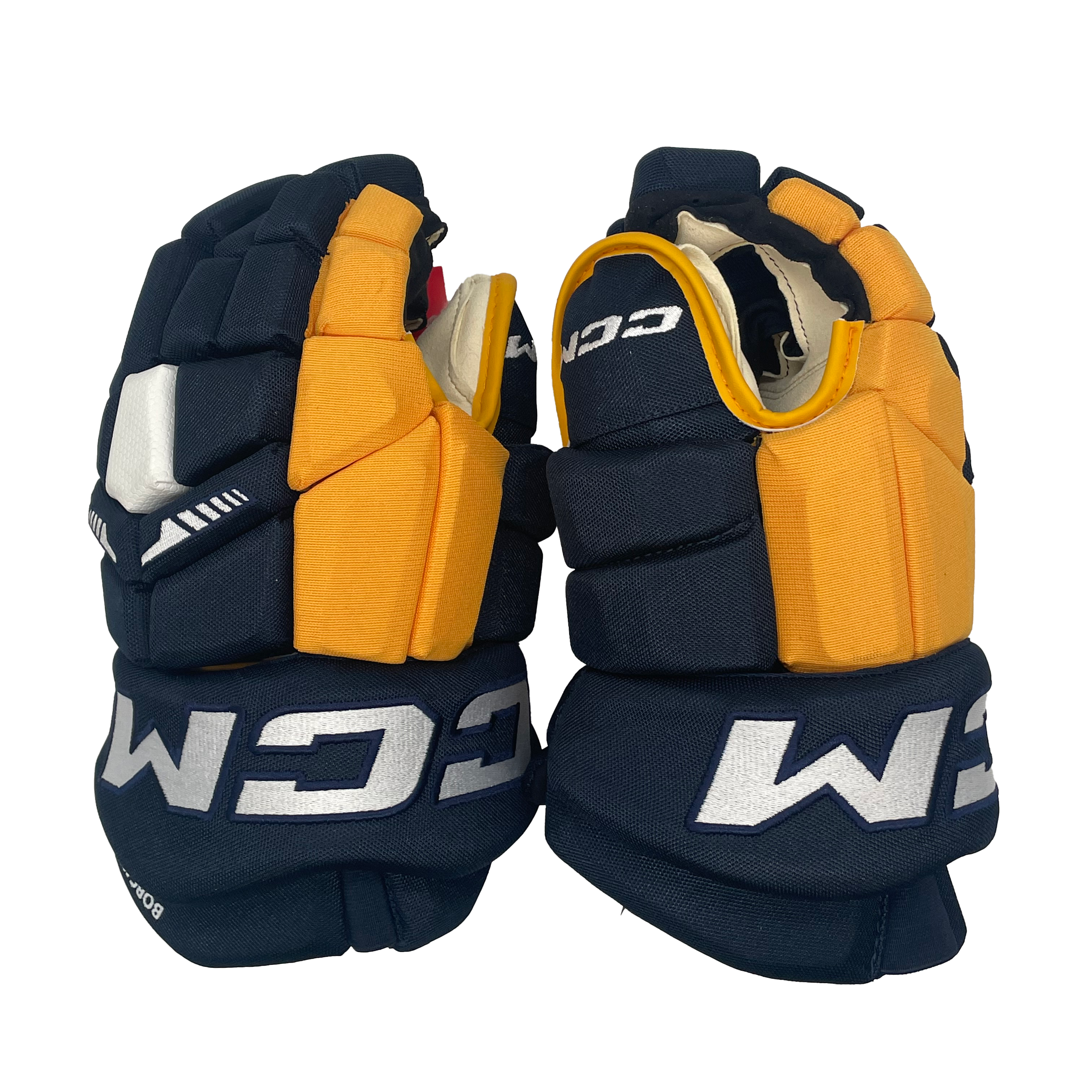 CCM HGTKXP - Gant Pro Stock intermédiaire (bleu marine/jaune)